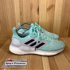 Adidas Solar Glide ST Athletic Training Shoes Women’s Size: 7 B96308 Teal White